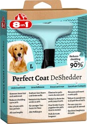 8in1 Perfect Coat DeShedder Furminator Büyük Irk Köpek Tarağı Large - 2