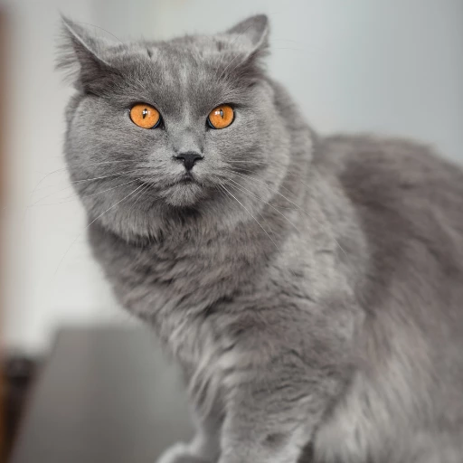 chartreux kedisi görünümü