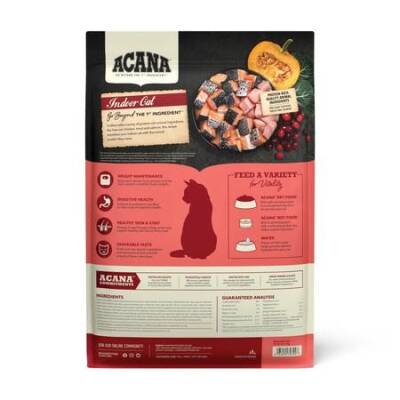 Acana Indoor Yüksek Proteinli (High Protein) Evde Beslenen Kediler İçin Yetişkin Kedi Maması 1.8 KG - 2