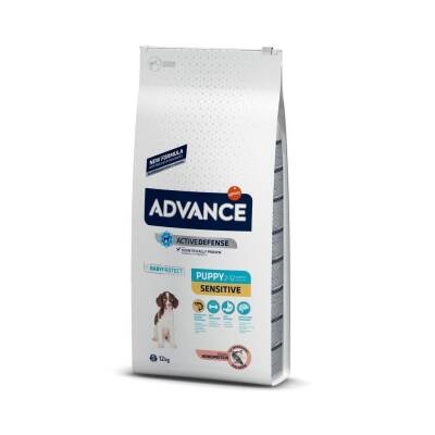 Advance Baby Protect Puppy Sensitive Salmon&Rice Somonlu Hassas Yavru Köpek Maması 12 Kg - 1