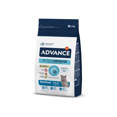 Advance Kısırlaştırılmış Hindili Kedi Maması 1.5 Kg - 1