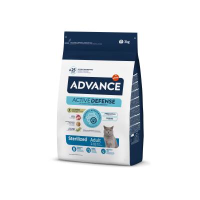 Advance Cat Sterilised Turkey 3 Kg - 1