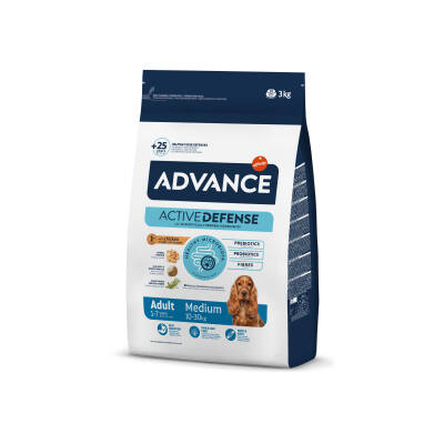 Advance Dog Medıum Adult Orta Irk Yetişkin Köpek Maması 3 Kg - 1