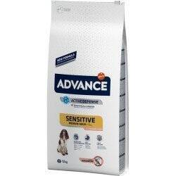 Advance Sensitive Salmon & Rice Somonlu Hassas Yetişkin Köpek Maması 12 Kg - 1