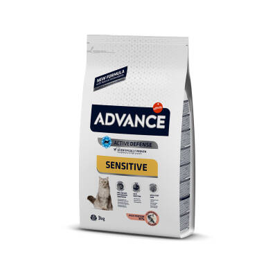 Advance Sensitive Somonlu Kedi Maması 3 Kg - 1