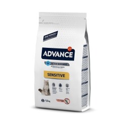 Advance Sensitive Somonlu Yetişkin Kedi Maması 1.5 Kg - 2