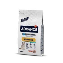 Advance Sterilised Sensitive Somonlu Kısırlaştırılmış Yetişkin Kedi Maması 3 Kg - 2