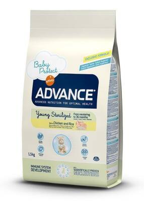 Advance Young Sterilised Tavuklu Kisirlaştirilmiş Genç Kedi Maması 1.5 Kg - 1