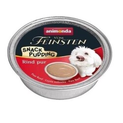 Animonda Vom Feinsten Biftekli Yetişkin Köpek Pudingi 3*85gr - 1