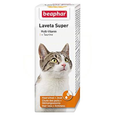 Beaphar Kedi Vitamini Laveta Taurine 50 ml - 1