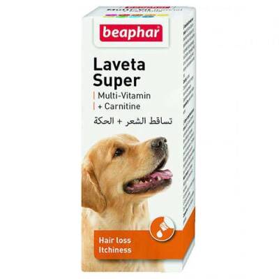 Beaphar Laveta Carnitine Köpek için Tüy Vitamini 50 Ml - 1