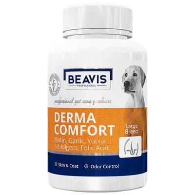 Beavis Derma Comfort Biotin İçerikli Buyuk Irk Köpekler İçin Deri Bakım Tbleti 50 adet - 1