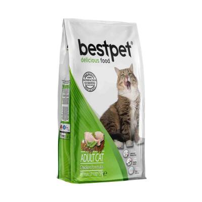 Bestpet Tavuk Etli ve Pirinçli Yetişkin Kedi Maması 15kg - 1