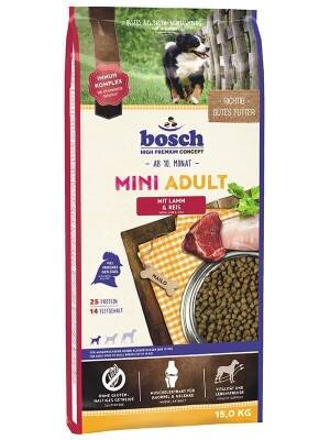 Bosch Mini Küçük Irk Kuzu Etli Yetişkin Köpek Maması 15 Kg - 1