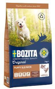 Bozita Puppy Junior Tavuklu Buğdaysız Yavru Köpek Maması 12.5 KG - 1