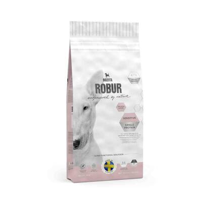 Bozita Robur Sensitive Single Protein Somonlu Tahılsız Yetişkin Köpek Maması 12.5 KG - 1