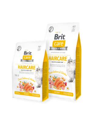 Brit Care Haircare Hypo-Allergenic Deri ve Tüy Sağlığı İçin Tahılsız Yetişkin Kedi Maması 2 Kg - 1