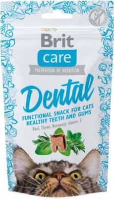 Brit Care Snack Dental Kedi Diş Sağlığı Ödül Maması 50 G - 1