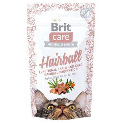 Brit Care Snack Hairball Ördekli Kedi Ödülü 50 G - 1