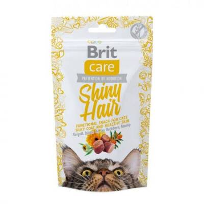 Brit Care Snack Shiny Hair Kedi Tüy Bakım Ödül Maması 50 G - 1