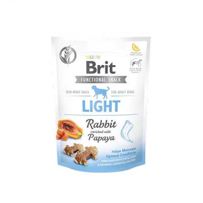 Brit Light Glütensiz Tavşanlı ve Papayalı Kilo Kontrolü Sağlayan Köpek Ödülü 150gr - 1