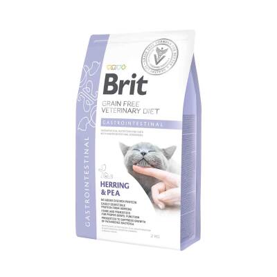 Brit Veterinary Diet Gastrointestinal Sindirim Sistemi Destekleyici Tahılsız Kedi Maması 2 Kg - 1