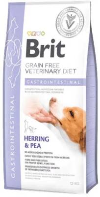 Brit Veterinary Diet Gastrointestinal Sindirim Sistemi Destekleyici Tahılsız Köpek Maması 12 kg - 1