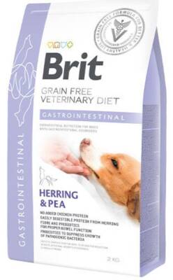 Brit Veterinary Diet Gastrointestinal Sindirim Sistemi Destekleyici Tahılsız Köpek Maması 2 kg - 1