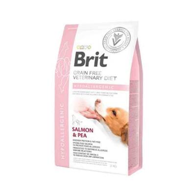 Brit Veterinary Diet Hypo-Allergenic Cilt Sağlığı Destekleyici Tahılsız Köpek Maması 2 kg - 1