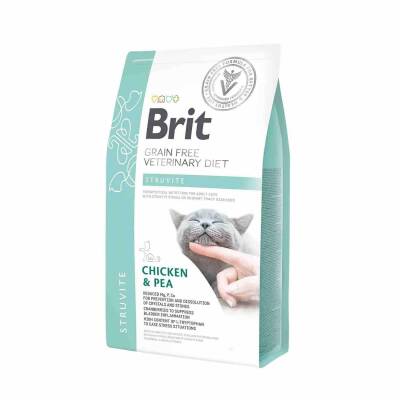 Brit Veterinary Diet Struvite İdrar Yolu Sağlığı Destekleyici Tahılsız Kedi Maması 5 kg - 1