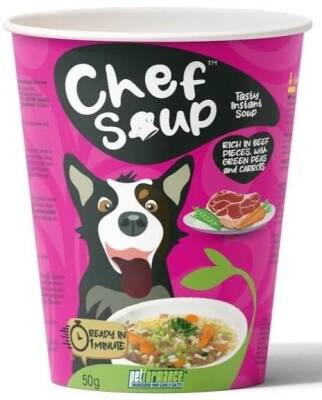 Chef Soup Dana Etli Bezelye Havuçlu Köpek Çorbası 50 Gr - 1