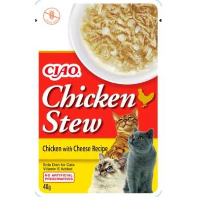 Ciao Chicken Churu Stew Tavuk Güveç ve Peynirli Kedi Ödül Maması 50 Gr. - 1