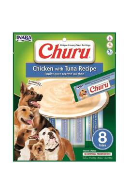 Ciao Churu Ton Balıklı Ve Tavuklu Tamamlayıcı Köpek Ödül Maması 8 * 20 Gr - 1