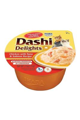 Ciao Dashi Delights Tavuk Ton Ve Somon Balıklı Kedi Çorbası 70 Gr. - 1