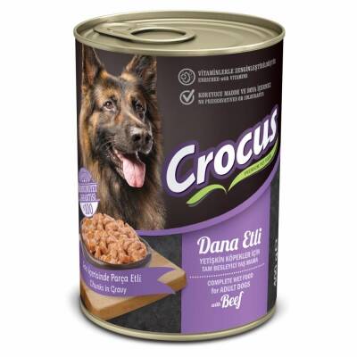 Crocus Dana Etli Köpek Yaş Mama 400 GR - 1