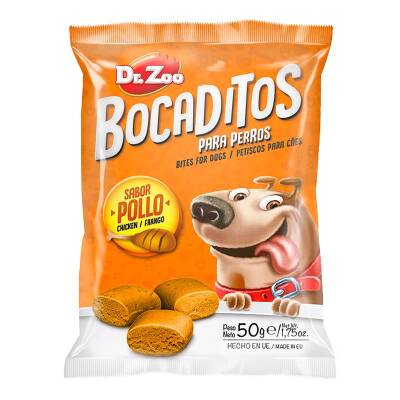 Dr.Zoo Bocaditos Tavuklu Köpek Ödülü 50Gr - 1