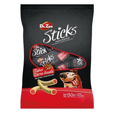 Dr.Zoo Mini Sticks Izgara Etli Köpek Ödülü 130Gr - 1