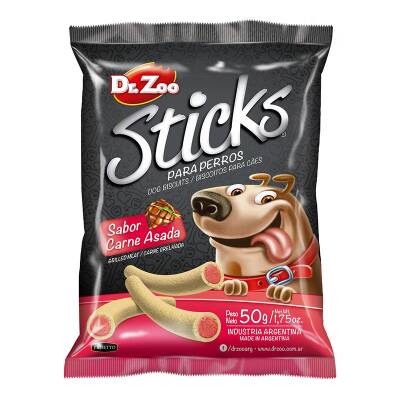 Dr.Zoo Sticks Izgara Biftekli Köpek Ödülü 50Gr - 1