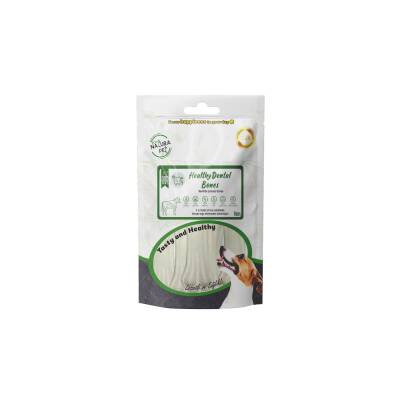 Eco Natura Pet Healty Dental Bones Beyaz Pres Kemik 8cm 6lı - 1