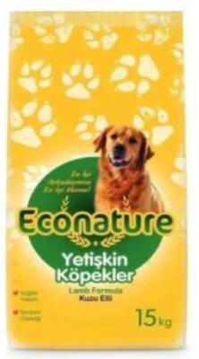 Econature Lamb Formula Kuzu Etli Yetişkin Köpek Maması 15 KG - 1