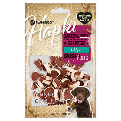 Flamingo Hapki Glutensiz Ördek ve Balıklı Köpek Ödülü 85 G - 2