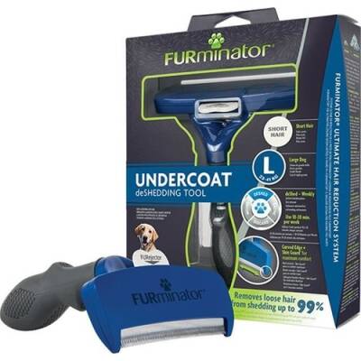 Furminator Shorthair Kısa Tüylü Köpek Tarağı L Boy - 1