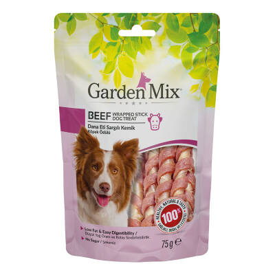 Garden Mıx Dana Etli Kemik Köpek Ödülü 75 Gr - 1