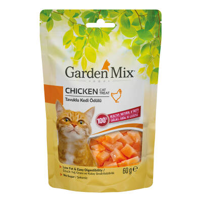 Garden Mıx Tavuklu Kedi Ödülü 60 Gr - 1