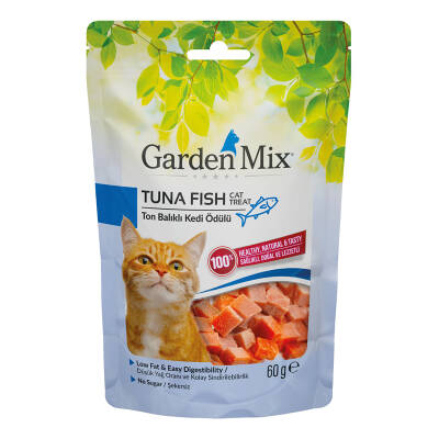 Garden Mıx Ton Balıklı Kedi Ödülü 60 Gr - 1