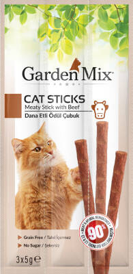 Gardenmix Dana Etli Kedi Stick Ödül 3*5g - 1