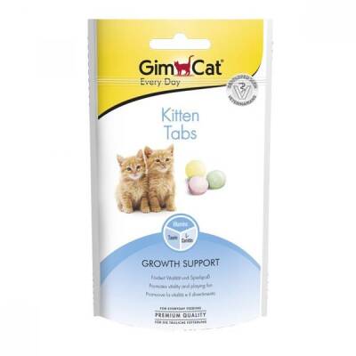 GimCat Kitten Tabs Yavru Kedi Ödül Tableti 40gr - 1