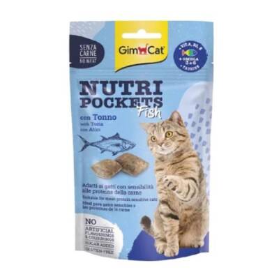 Gimcat Nutripockets Fish Ton Balıklı Kedi Ödülü 60 G - 1