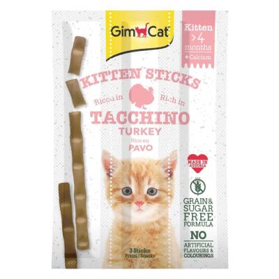 Gimcat Sticks Kitten Hindili Mayali Yavru Kedi Ödül Çubuklari 3X3 Gr - 1