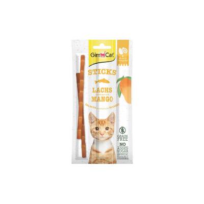 Gimcat Sticks Somonlu & Mangolu Kedi Ödül Çubuğu 3*15 Gr - 1